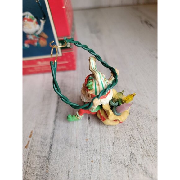 Enesco bunkie wee tree trimmers ornament Xmas vintage - Picture 5 of 7